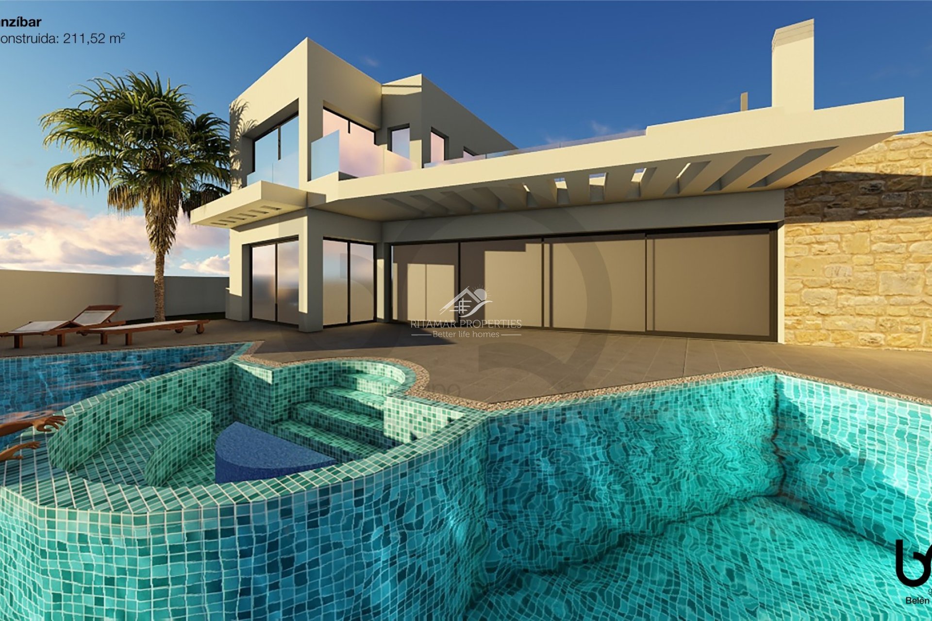 Villa en venta en La Marina